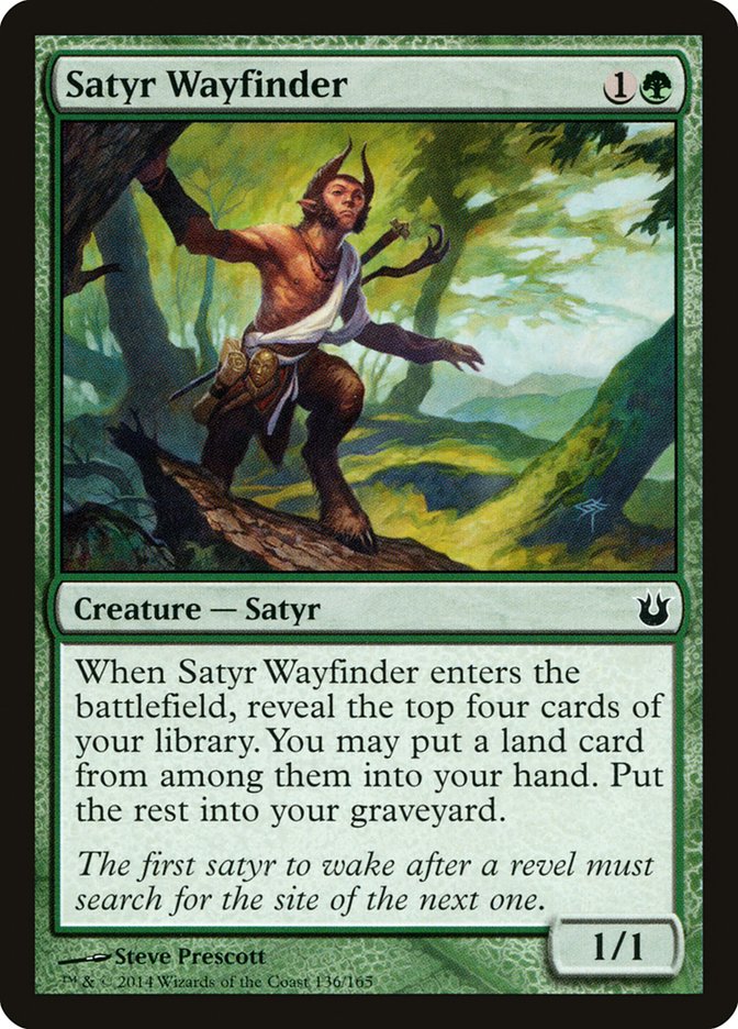 Satyr Wayfinder [Born of the Gods] | Local Legends