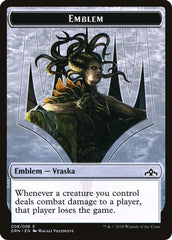 Vraska Emblem // Human Double-sided Token [Challenger Decks 2020 Tokens] | Golgari Games