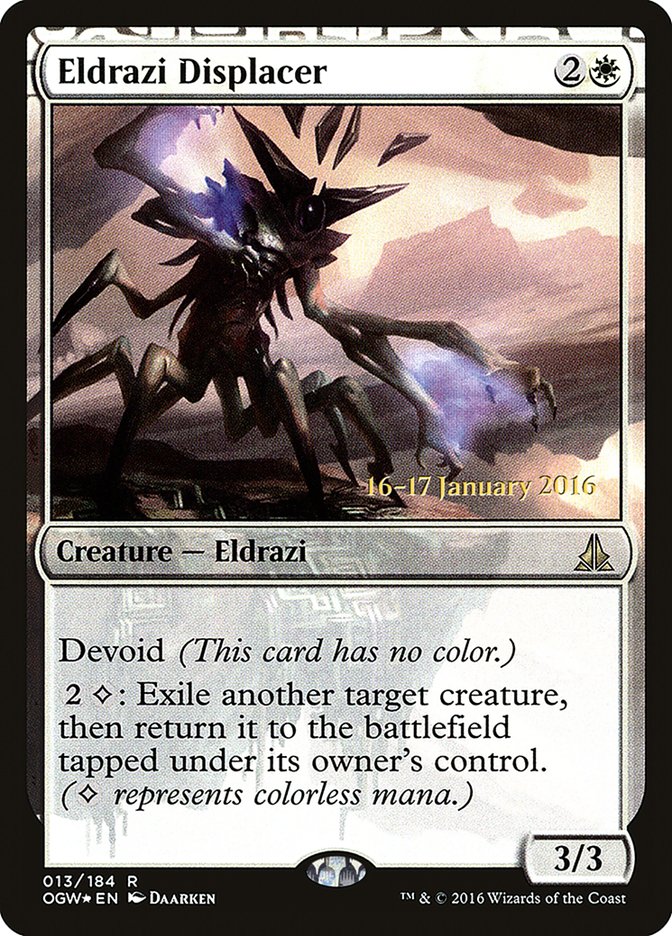 Eldrazi Displacer [Oath of the Gatewatch Prerelease Promos] | Golgari Games