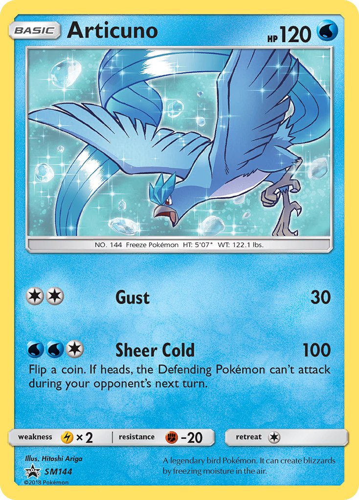 Articuno (SM144) [Sun & Moon: Black Star Promos] | Golgari Games