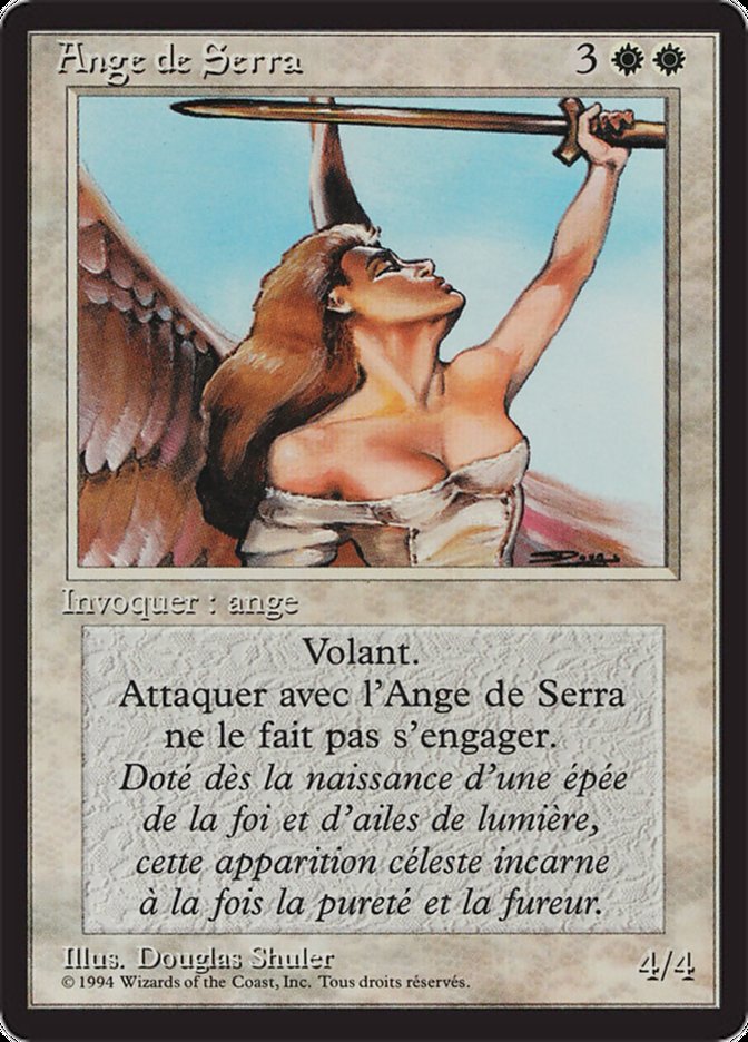 Serra Angel [Foreign Black Border] | Local Legends