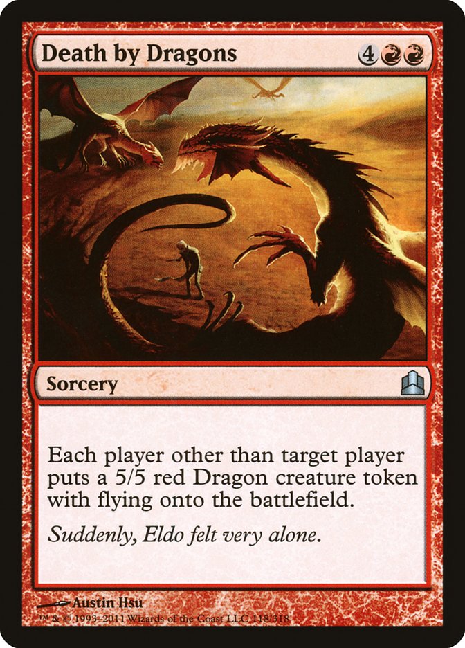 Death by Dragons [Commander 2011] | Local Legends