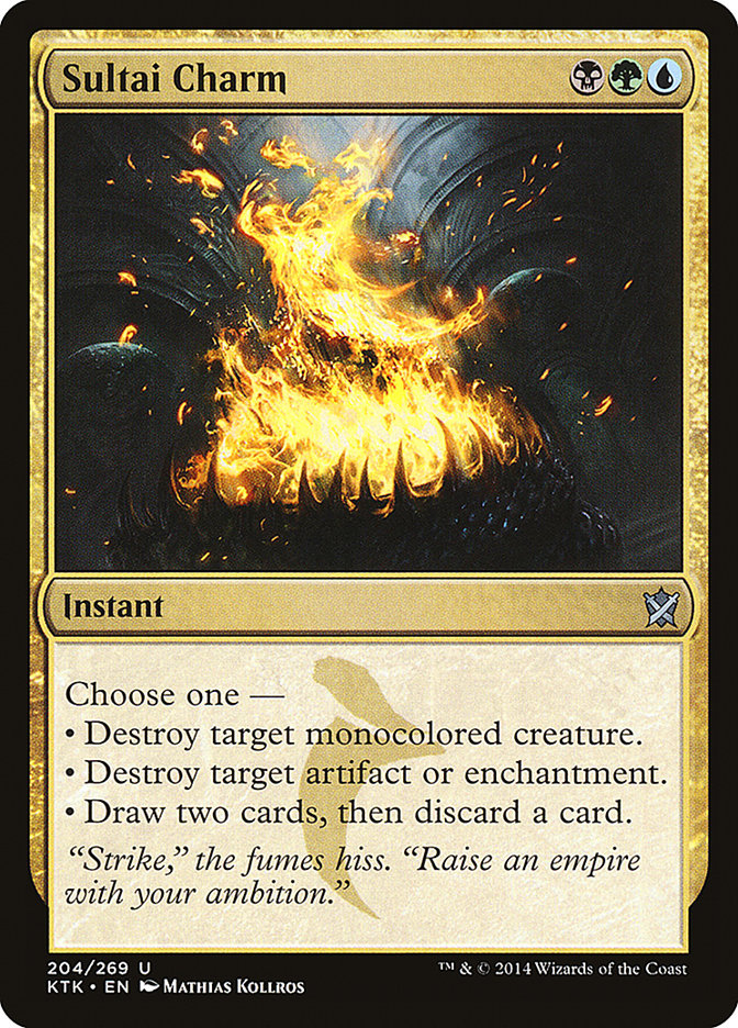 Sultai Charm [Khans of Tarkir] | Local Legends