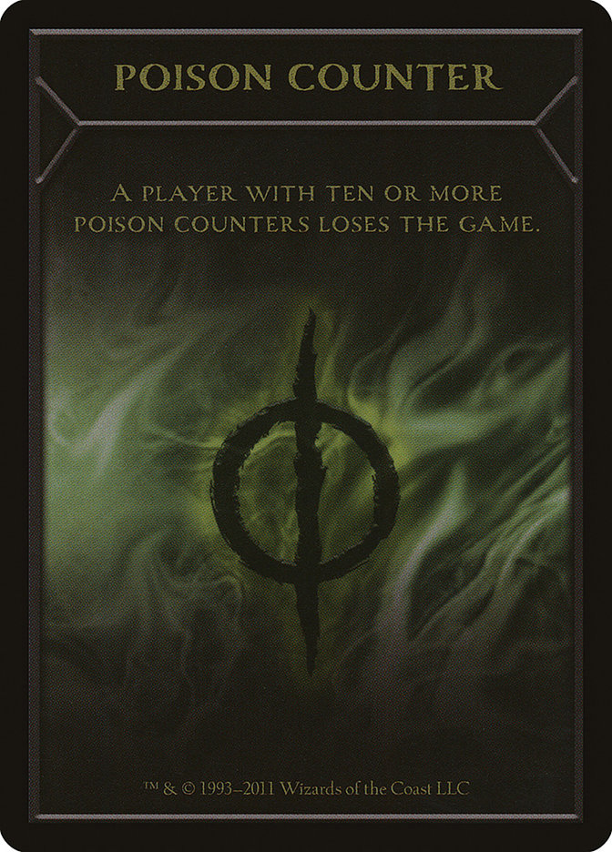 Poison Counter [New Phyrexia Tokens] | Local Legends