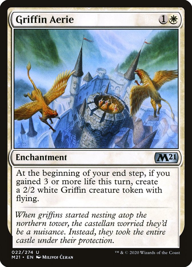 Griffin Aerie [Core Set 2021] | Local Legends