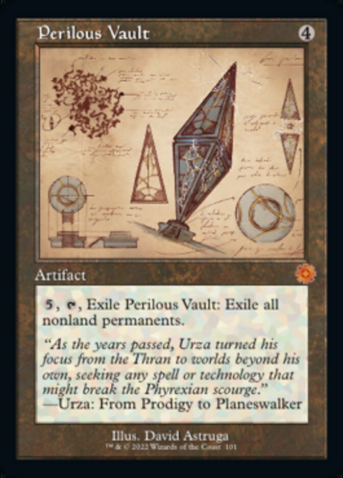 Perilous Vault (Retro Schematic) [The Brothers' War Retro Artifacts] | Local Legends