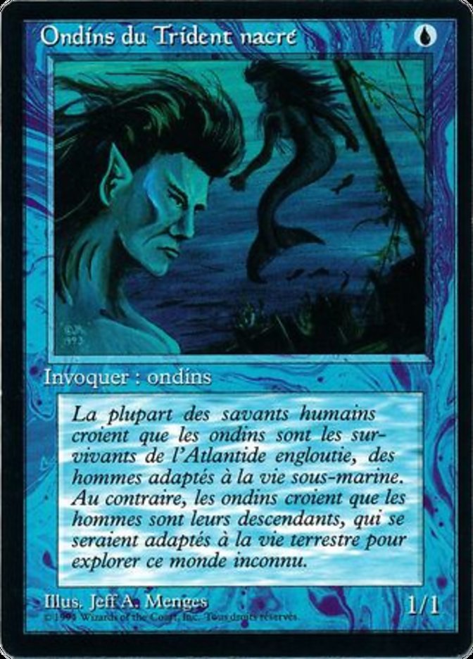 Merfolk of the Pearl Trident [Foreign Black Border] | Golgari Games