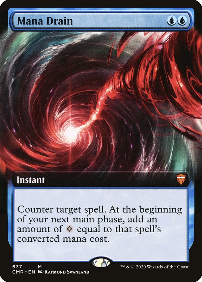 Mana Drain (Extended Art) [Commander Legends] | Local Legends