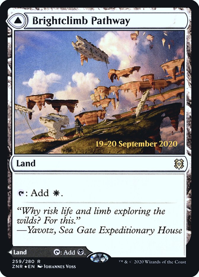 Brightclimb Pathway // Grimclimb Pathway [Zendikar Rising Prerelease Promos] | Local Legends