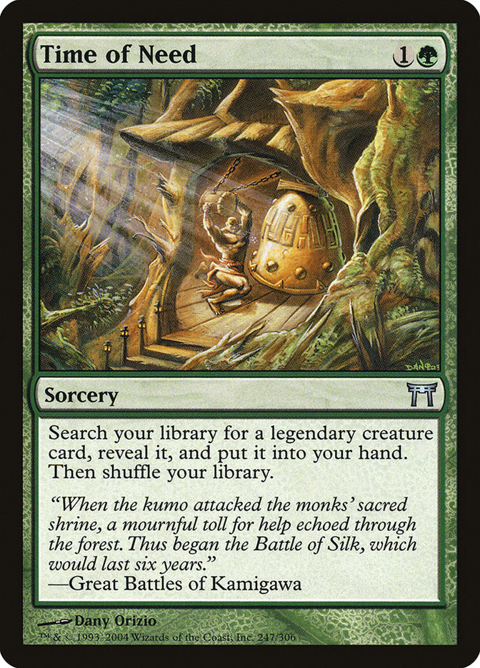 Time of Need [Champions of Kamigawa] | Local Legends