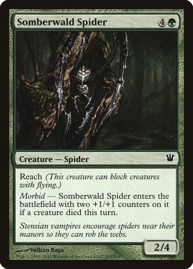 Somberwald Spider [Innistrad] | Golgari Games