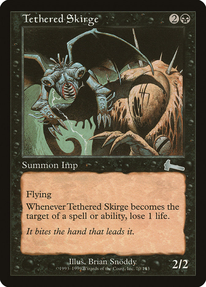 Tethered Skirge [Urza's Legacy] | Golgari Games