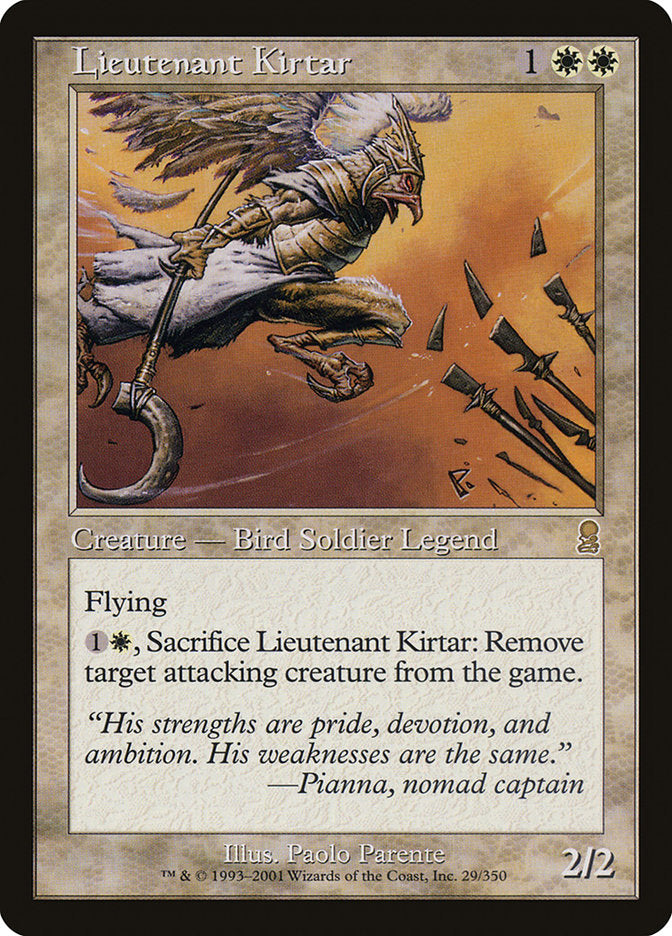 Lieutenant Kirtar [Odyssey] | Local Legends