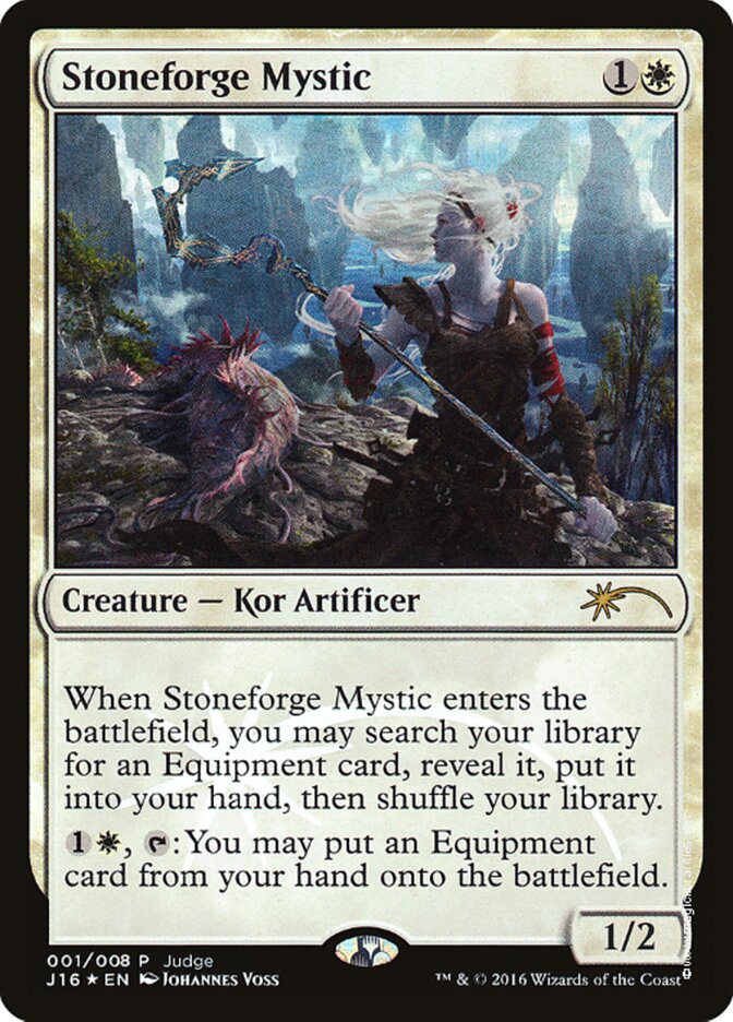 Stoneforge Mystic [Judge Gift Cards 2016] | Golgari Games