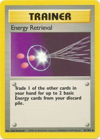 Energy Retrieval (81/102) [Base Set Unlimited] | Golgari Games