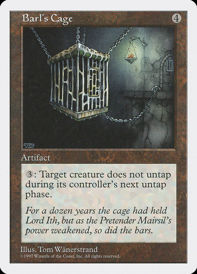 Barl's Cage [Fifth Edition] | Local Legends