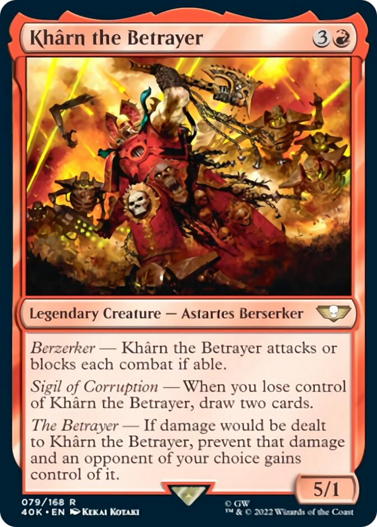 Kharn the Betrayer [Universes Beyond: Warhammer 40,000] | Local Legends