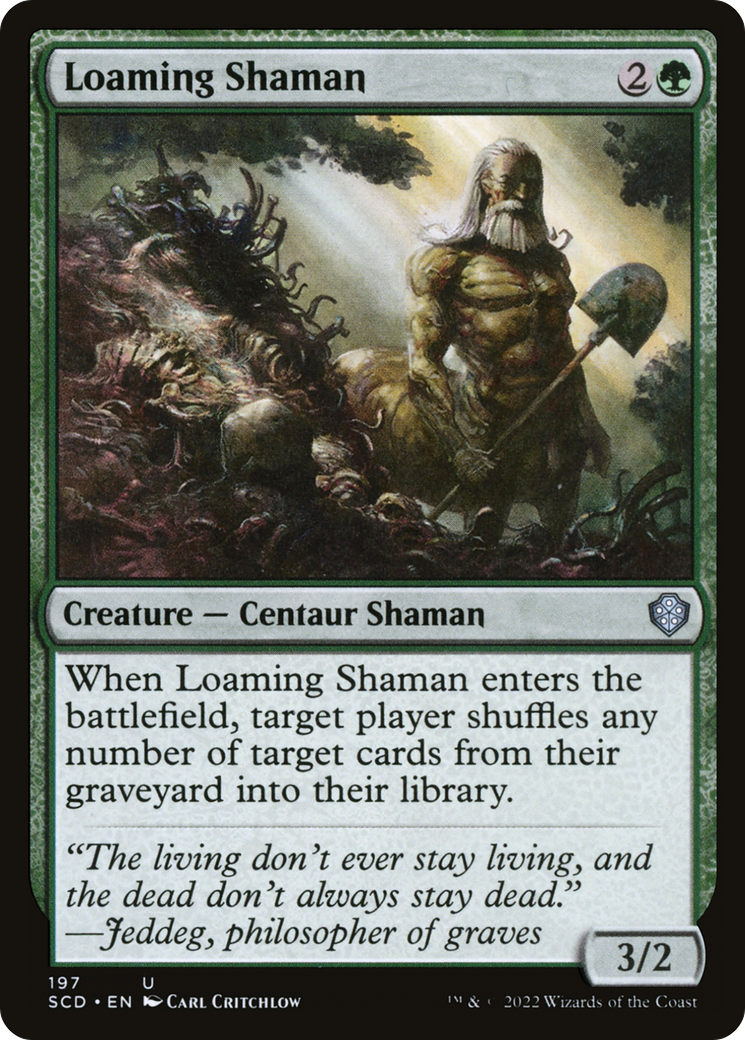 Loaming Shaman [Starter Commander Decks] | Local Legends
