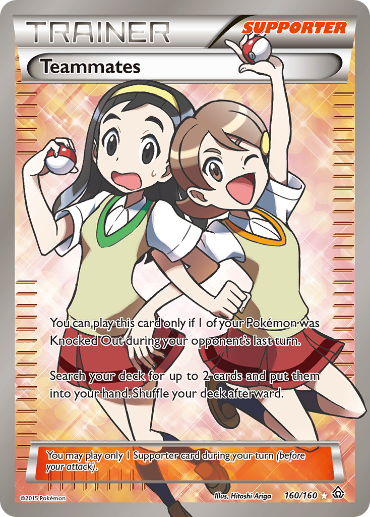 Teammates (160/160) [XY: Primal Clash] | Golgari Games