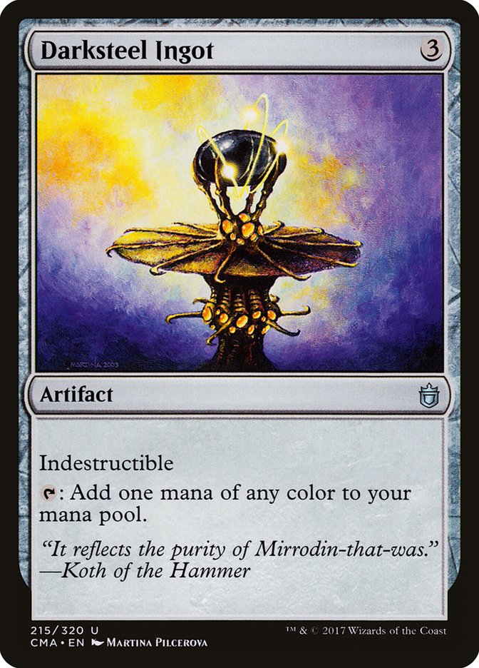 Darksteel Ingot [Commander Anthology] | Local Legends