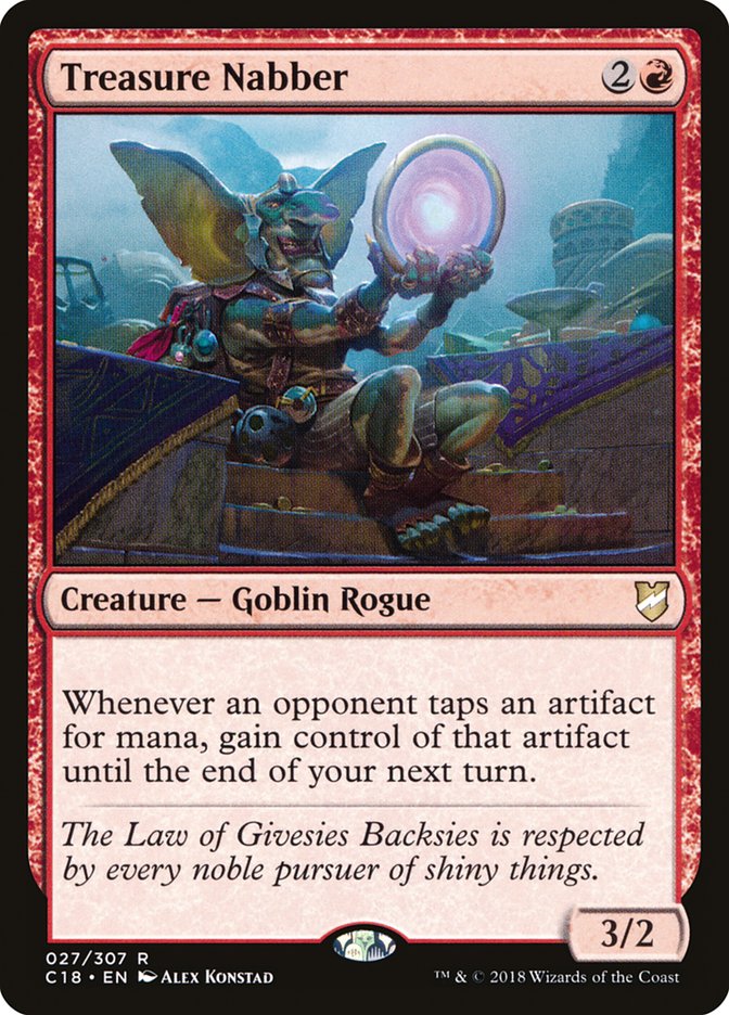 Treasure Nabber [Commander 2018] | Local Legends