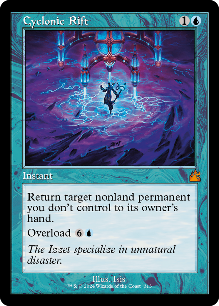 Cyclonic Rift (Retro Frame) [Ravnica Remastered] | Local Legends