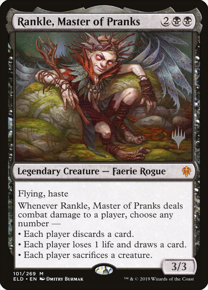 Rankle, Master of Pranks (Promo Pack) [Throne of Eldraine Promos] | Local Legends