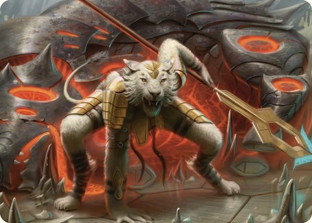 Sunspear Shikari Art Card [Commander Masters Art Series] | Local Legends