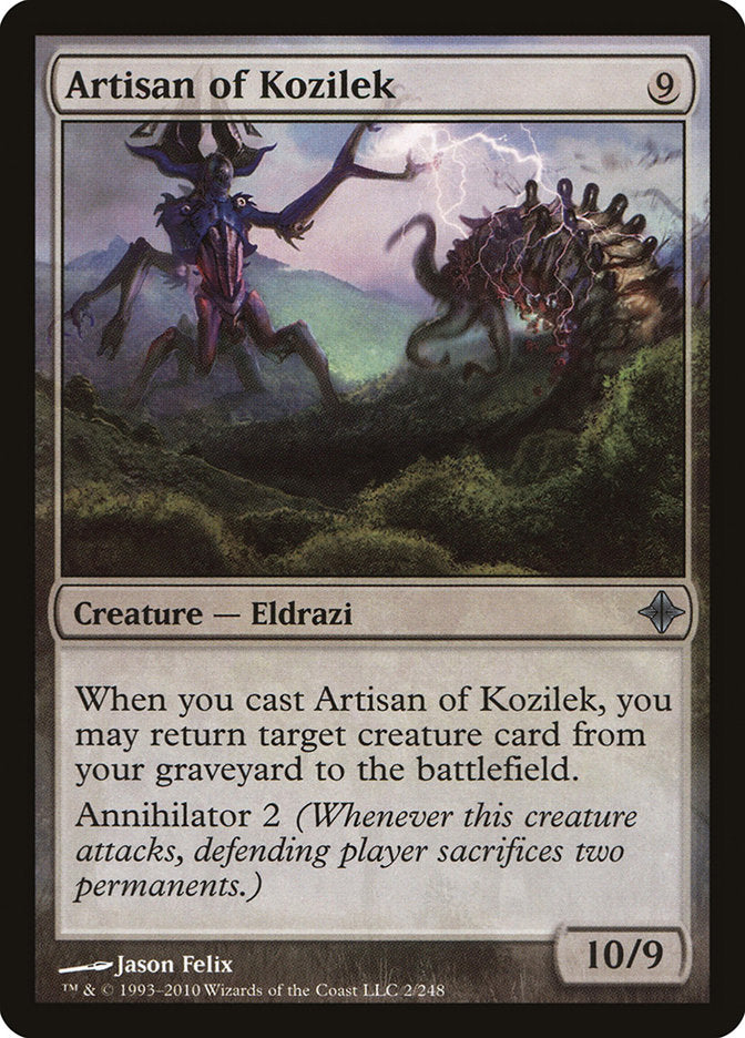 Artisan of Kozilek [Rise of the Eldrazi] | Golgari Games