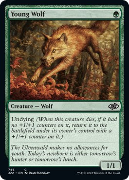 Young Wolf [Jumpstart 2022] | Golgari Games