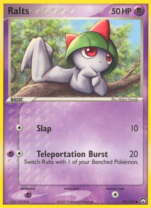 Ralts (59/108) [EX: Power Keepers] | Golgari Games