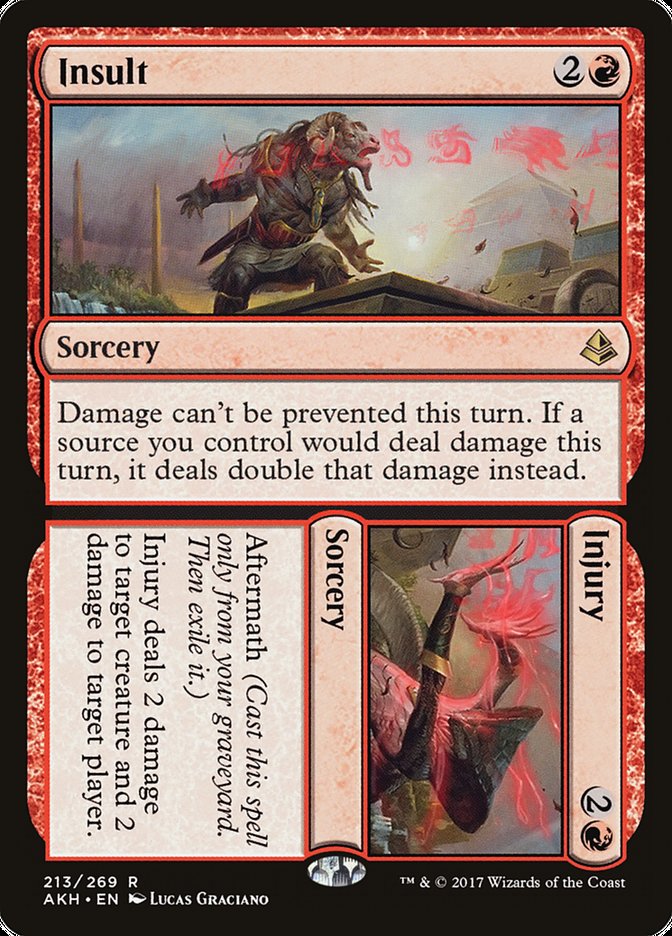 Insult // Injury [Amonkhet] | Local Legends