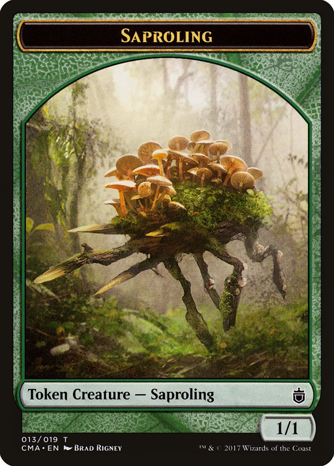 Saproling Token [Commander Anthology Tokens] | Local Legends