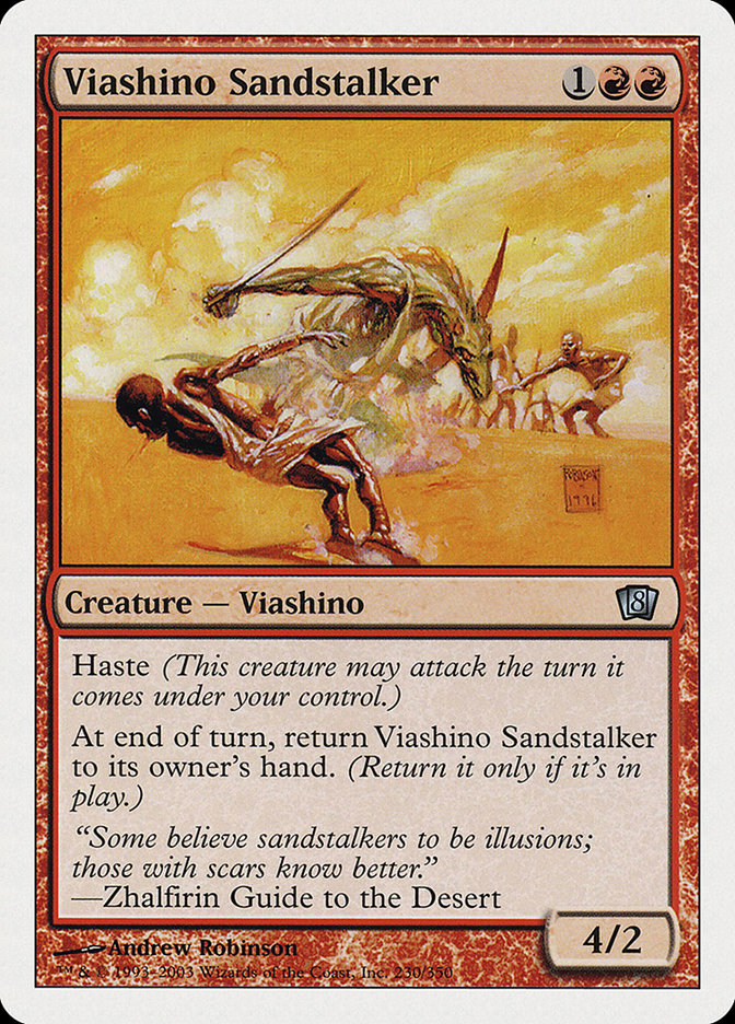 Viashino Sandstalker [Eighth Edition] | Local Legends