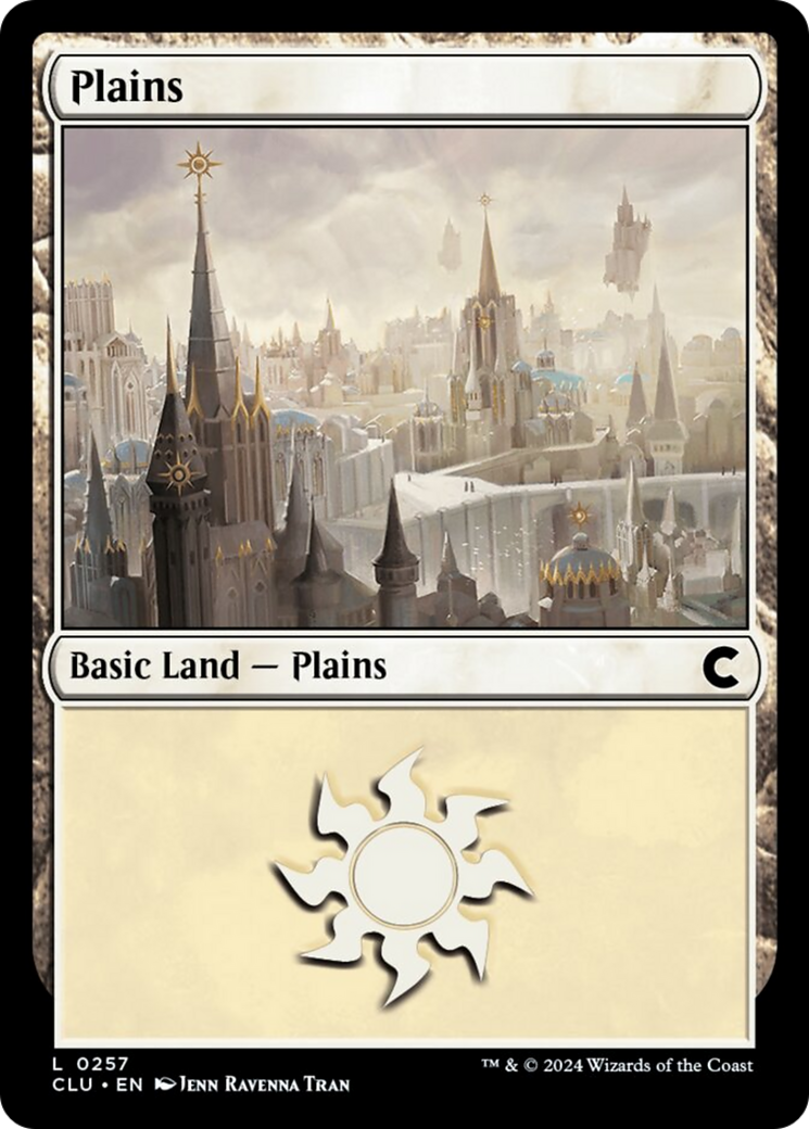 Plains (0257) [Ravnica: Clue Edition] | Golgari Games