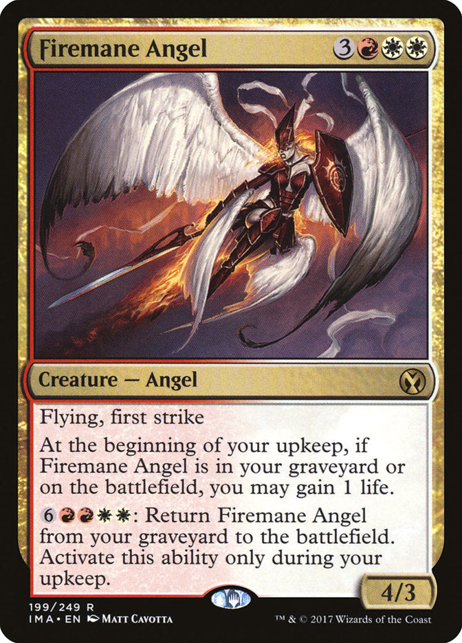 Firemane Angel [Iconic Masters] | Golgari Games