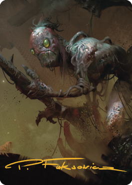 Mold Folk Art Card (Gold-Stamped Signature) [Commander Legends: Battle for Baldur's Gate Art Series] | Local Legends