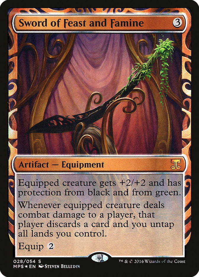 Sword of Feast and Famine [Kaladesh Inventions] | Golgari Games