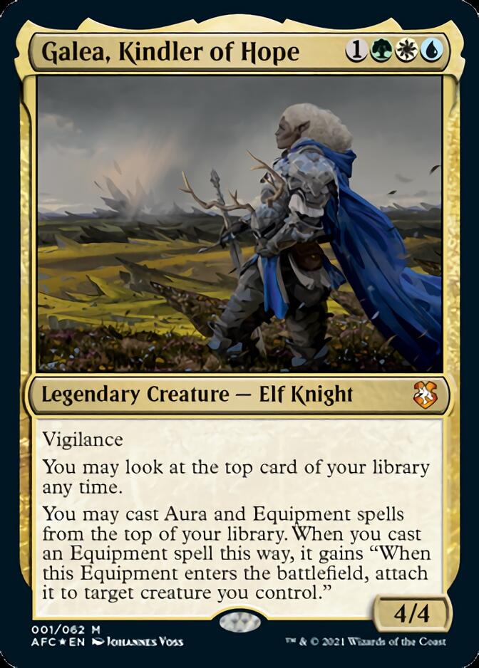Galea, Kindler of Hope [Dungeons & Dragons: Adventures in the Forgotten Realms Commander] | Local Legends