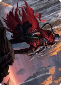 Anowon, the Ruin Thief Art Card [Zendikar Rising Art Series] | Golgari Games