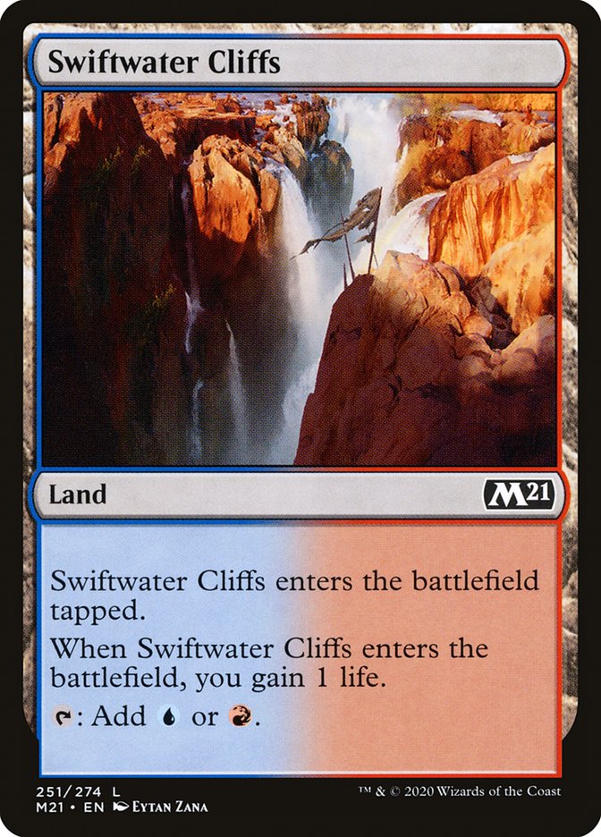 Swiftwater Cliffs [Core Set 2021] | Golgari Games