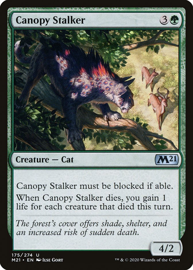 Canopy Stalker [Core Set 2021] | Golgari Games