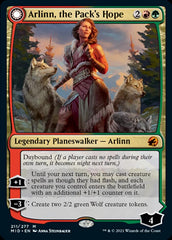 Arlinn, the Pack's Hope // Arlinn, the Moon's Fury [Innistrad: Midnight Hunt] | Golgari Games