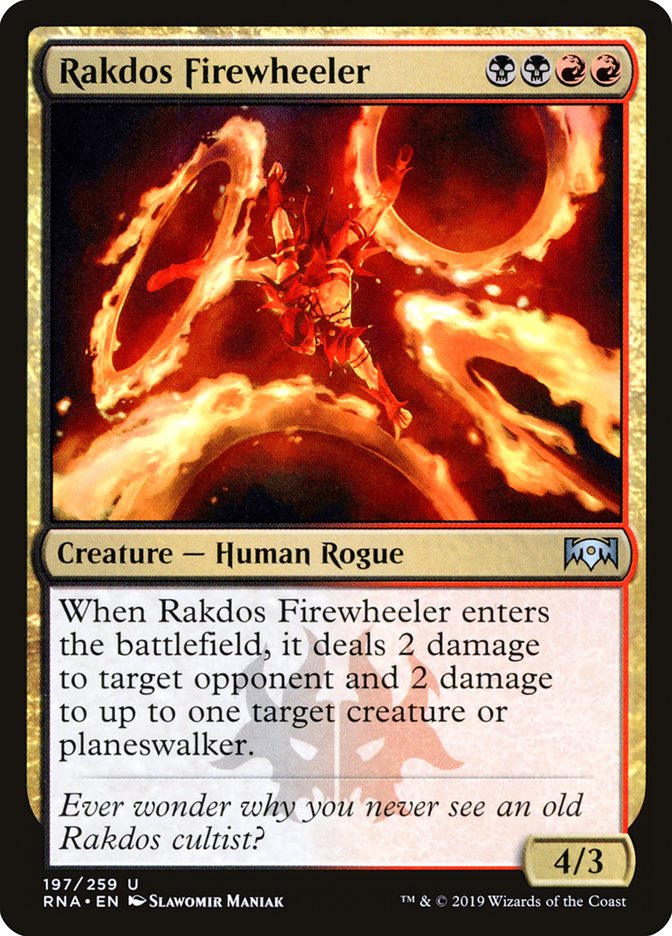 Rakdos Firewheeler [Ravnica Allegiance] | Golgari Games