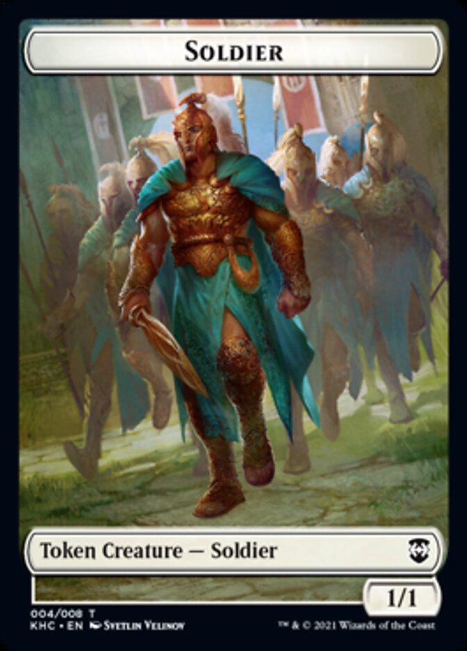 Soldier Token [Kaldheim Commander Tokens] | Local Legends