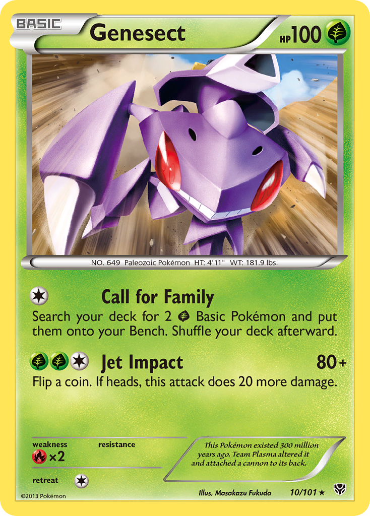 Genesect (10/101) [Black & White: Plasma Blast] | Golgari Games