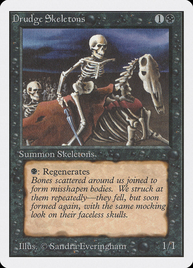 Drudge Skeletons [Unlimited Edition] | Golgari Games