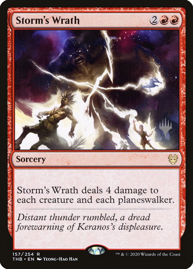 Storm's Wrath (Promo Pack) [Theros Beyond Death Promos] | Local Legends