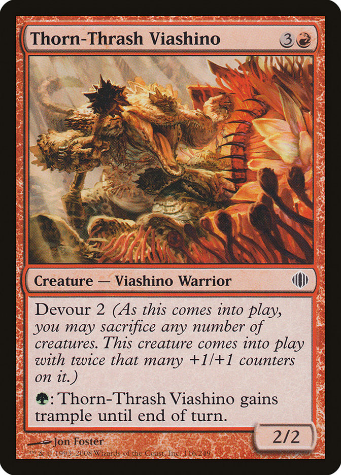 Thorn-Thrash Viashino [Shards of Alara] | Local Legends