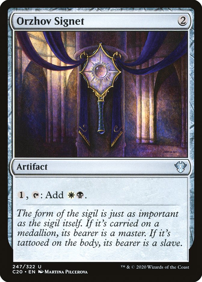 Orzhov Signet [Commander 2020] | Local Legends